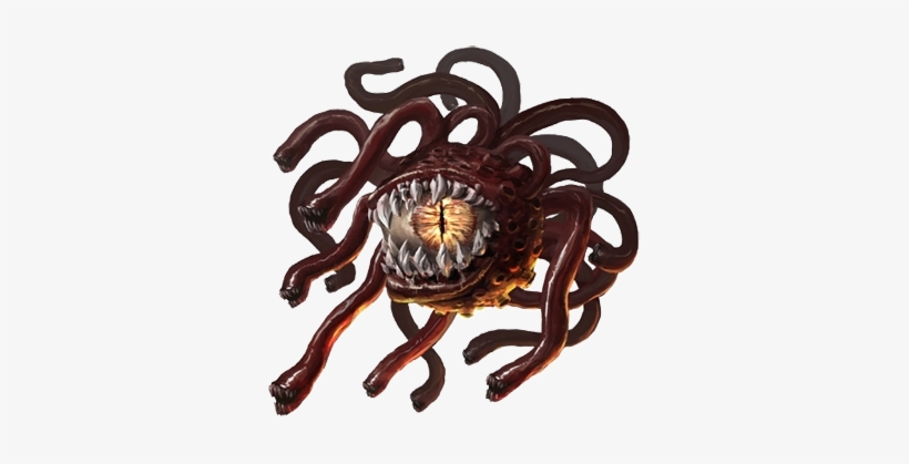 The Red Evil Eye Is A Giant Floating Red Eyeball With - Dragon's Dogma, transparent png download