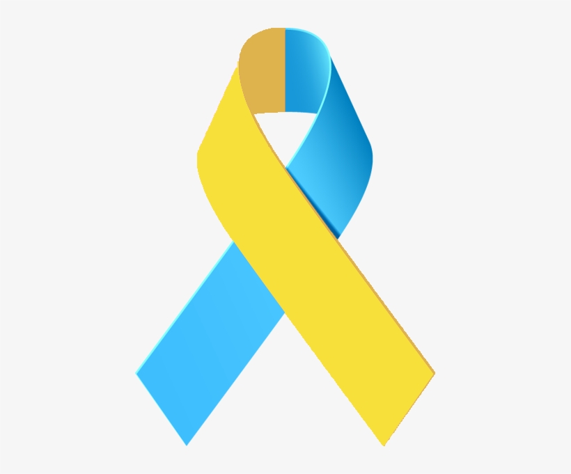 Yellow Ribbon Clip Art Clipart Best Vfpq6o Clipart - Yellow And Teal Ribbon, transparent png download