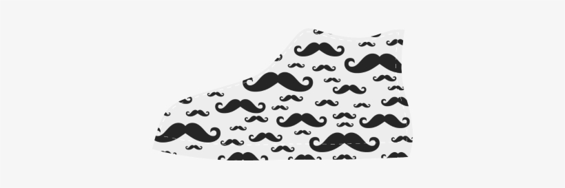 Black Handlebar Mustache / Moustache Pattern Aquila - Moustache, transparent png download