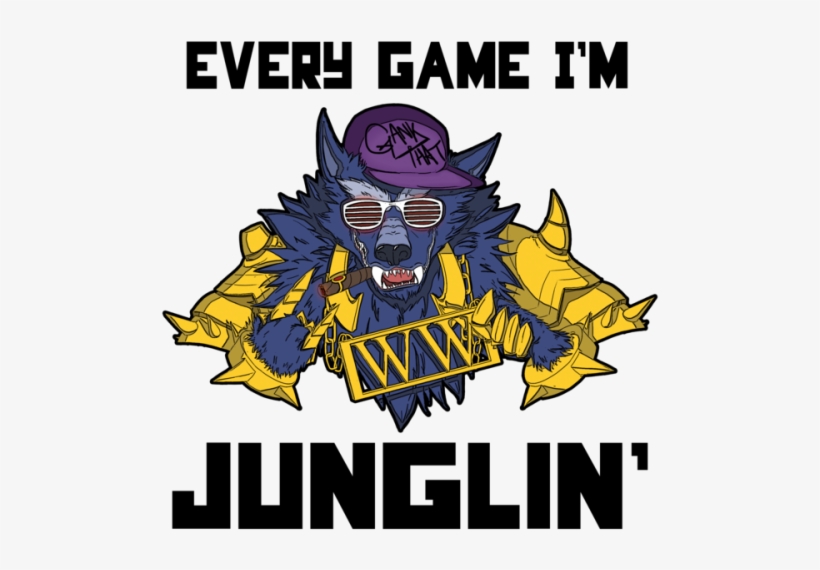 League Of Legends Jungler T Shirt, transparent png download