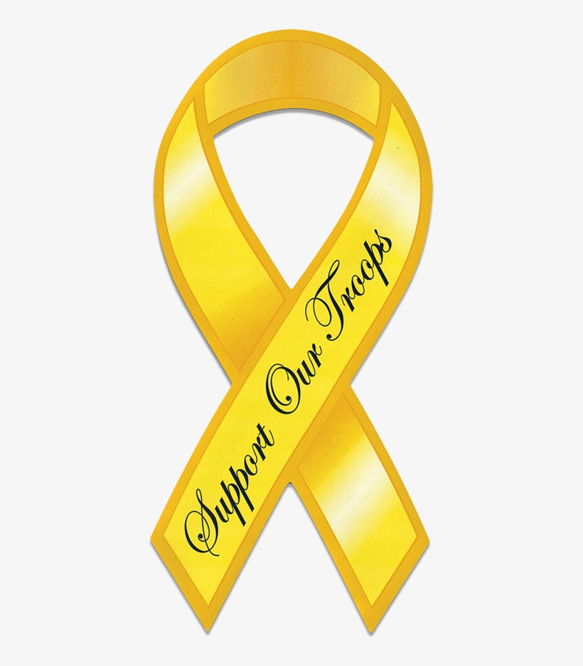 Kale Zucchini Cornbread - Support Our Troops Ribbon, transparent png download