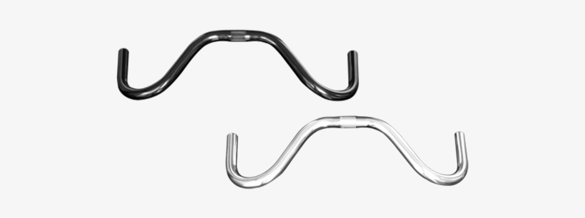 Mustache Bar - Bicycle Handlebar, transparent png download