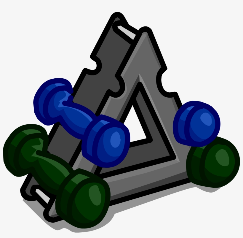 Hand Weights Sprite 007 - Weight Training, transparent png download