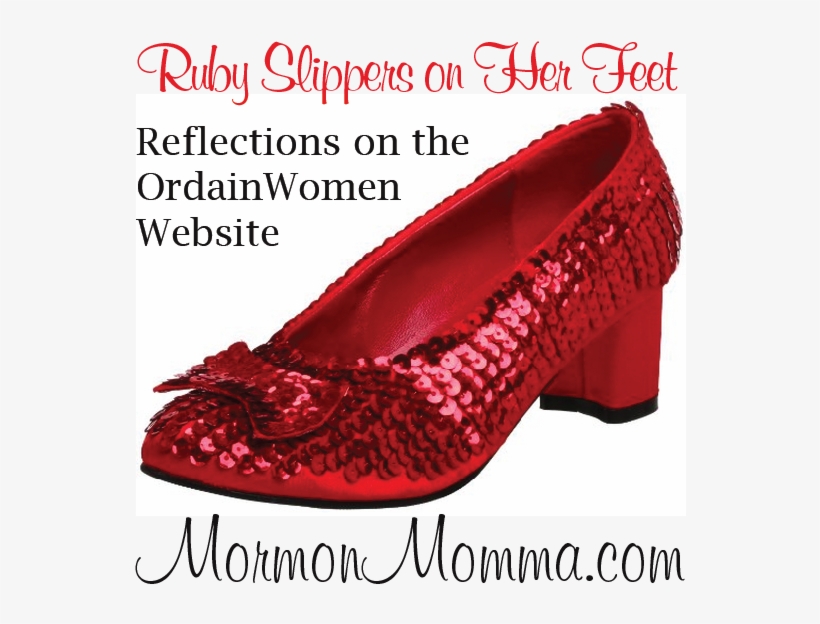Ruby Slippers On Her Feet - Funtasma Dorothy-01 Womens Red Sequins Pumps Shoes, transparent png download
