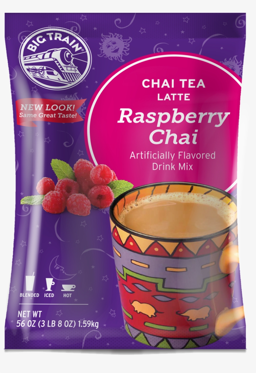 510400 Chai Raspberry - Big Train Chai 3.5 Lb Bag - Raspberry, transparent png download