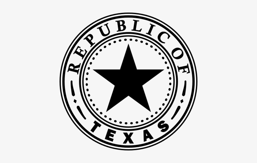 List Of Texas State Symbols - Republic Of Texas Seal, transparent png download