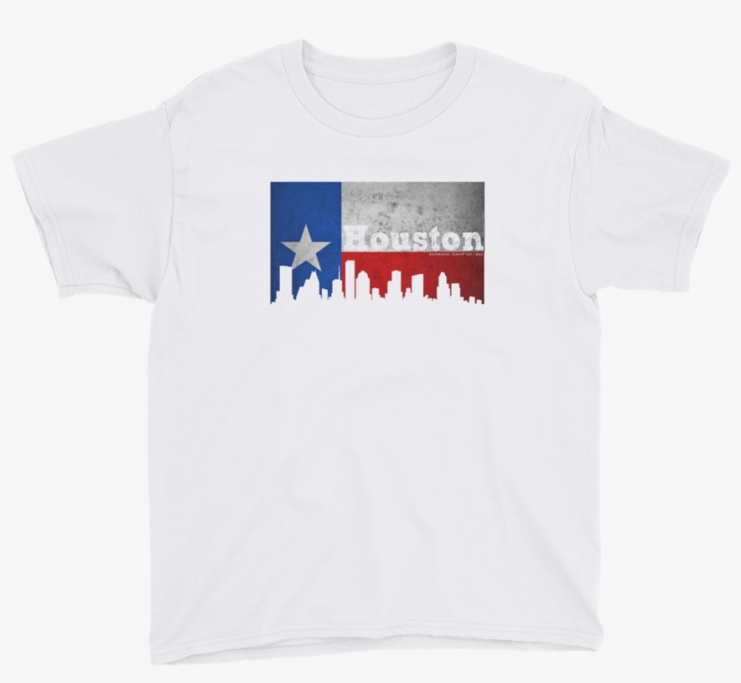 Houston Texas Flag Youth - Clothing, transparent png download