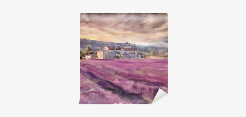 Lavender Field In Provence - French For Love [book], transparent png download