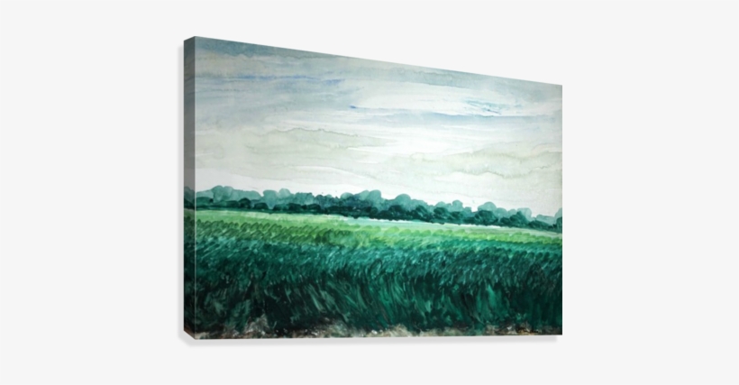 The Flieds 2 Canvas Print - Painting, transparent png download