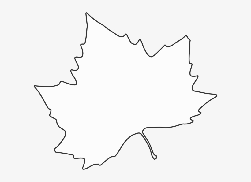 Download For Developers Black Leaf Outline Clipart Leaf Outline
