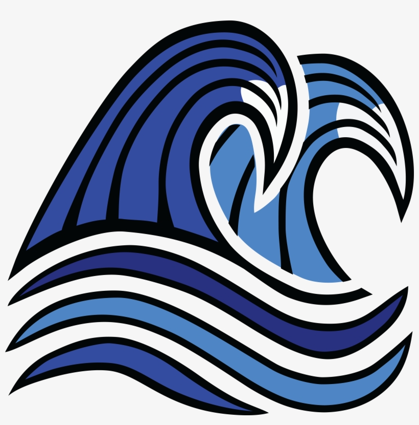 Jpg Png Eps Ai Svg Cdr - Wind Wave, transparent png download
