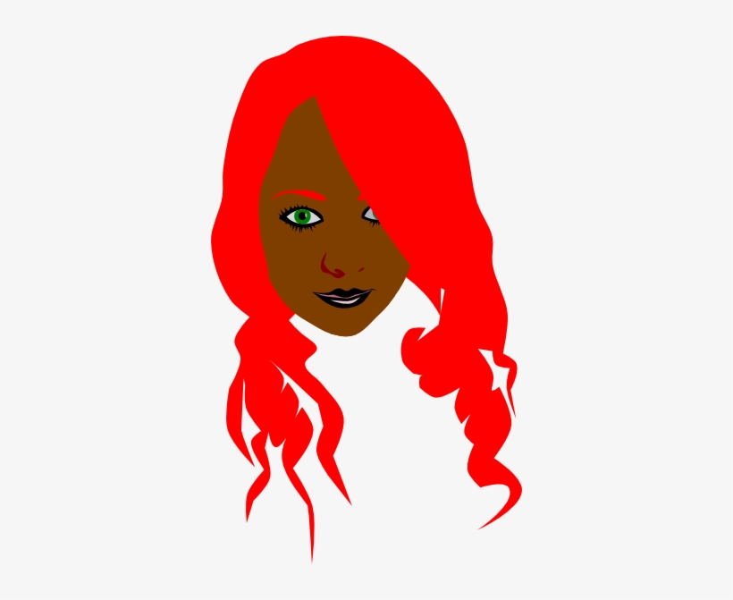 Red Girl Png Clipart, transparent png download