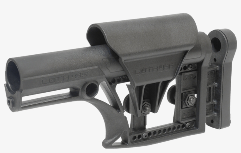 Luth Ar Mba 1 Stock Assembly Custom Ar 15 Salesluth - Firearm, transparent png download