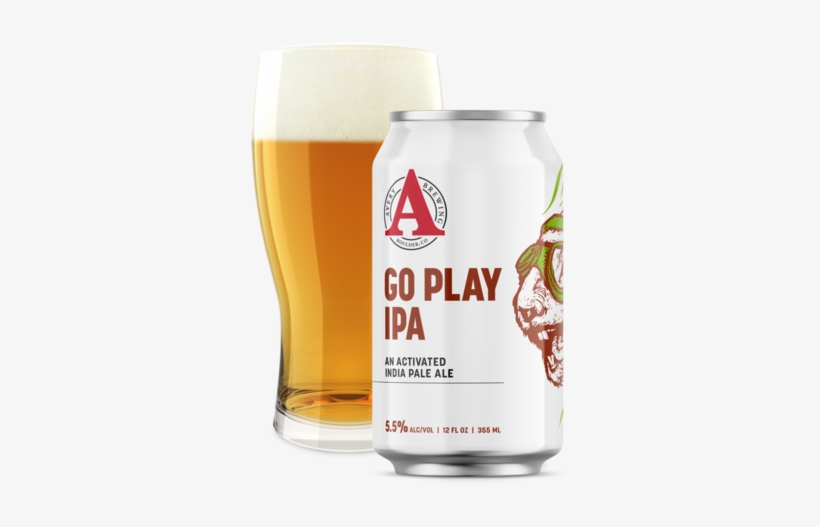 Desktop 1528740311 Web Goplayipa Can And Glass - Avery Brewing Go Play Ipa, transparent png download