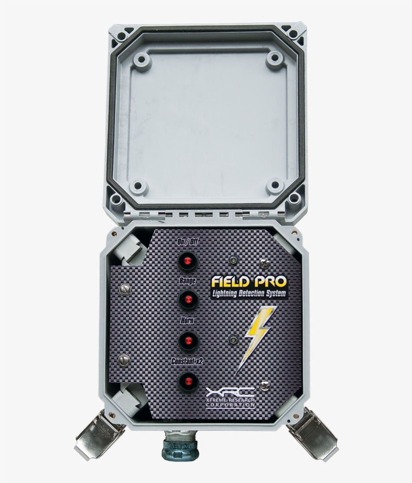 Field Pro Control Panel Open Hr - Skyscan Field Pro2 Lightning Detector,16 In. W,115v,, transparent png download