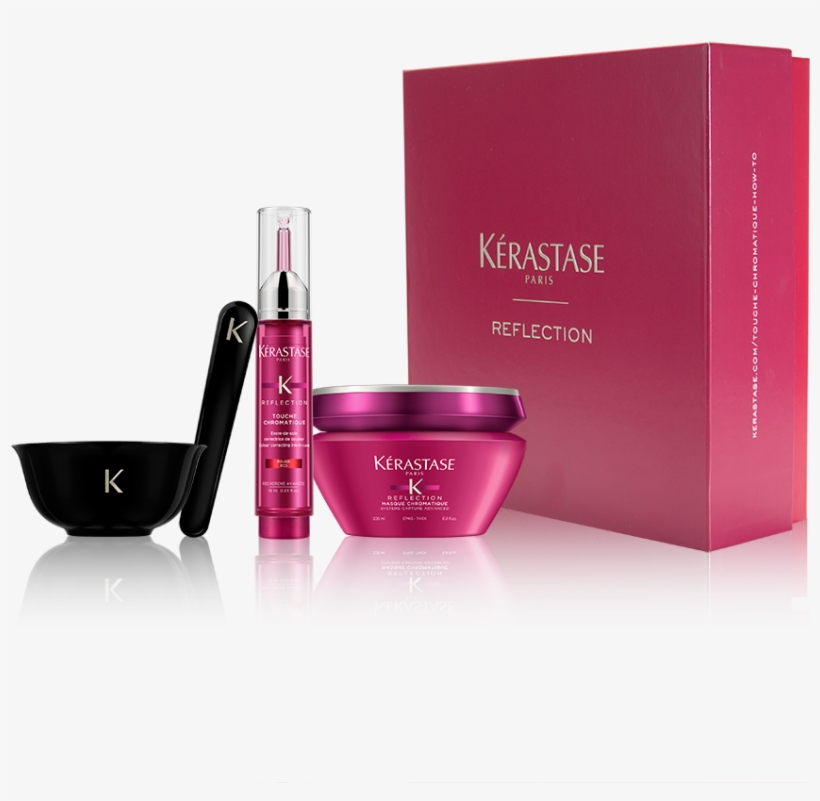 Touche Chromatique Cool Red Hair Kit - Kerastase Paris [reflection] Touche Chromatique Cool, transparent png download