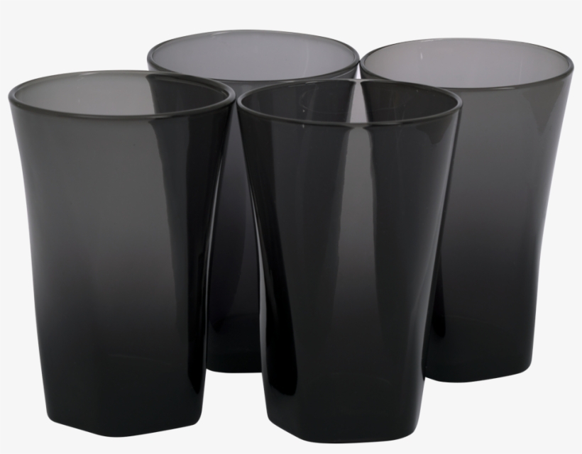 Drinking Glasses Made From Old Smartphone Screens - Black Drinking Glasses, transparent png download