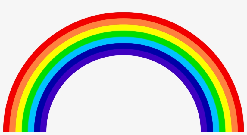 Rainbow Png Transparent Image - Rainbow Colors, transparent png download