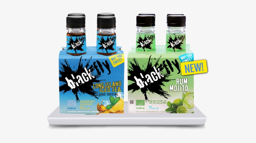Long Island Iced Tea - Black Fly Coolers, transparent png download