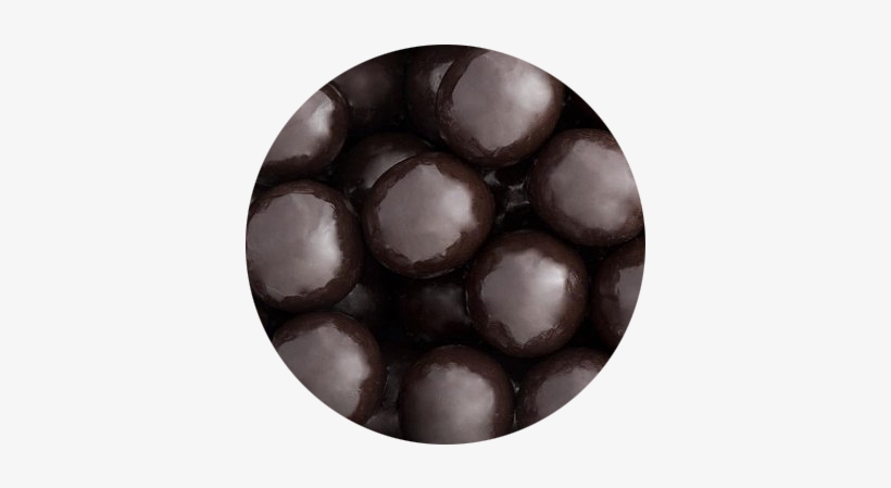 Dark Chocolate Triple Dipped Malt Balls - Bonbon, transparent png download