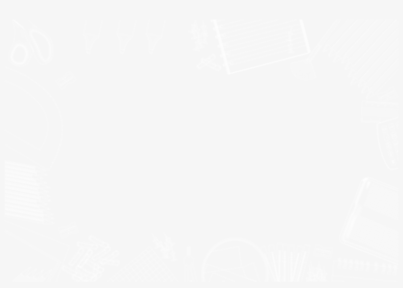 School Supplies B&w, transparent png download