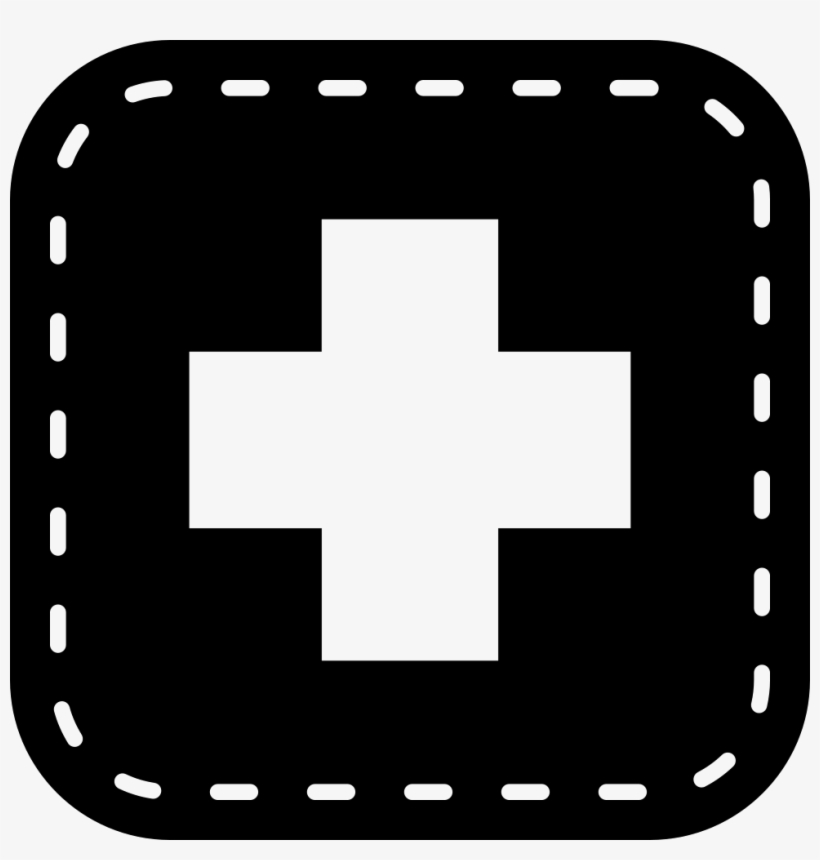 Medical Cross Symbol In A Rounded Square Comments - Happy Swiss National Day 2017, transparent png download