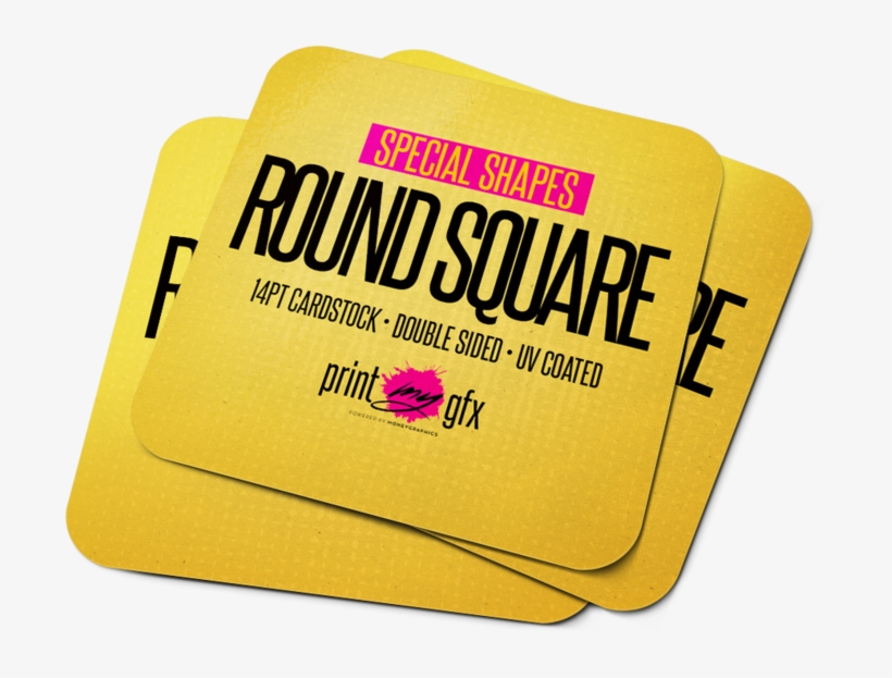 Rounded Square - Business Card, transparent png download