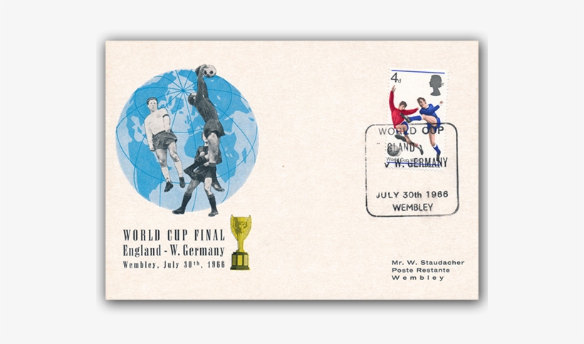 1966 World Cup Final Postmark - Soccer Syndrome By John Moynihan, transparent png download