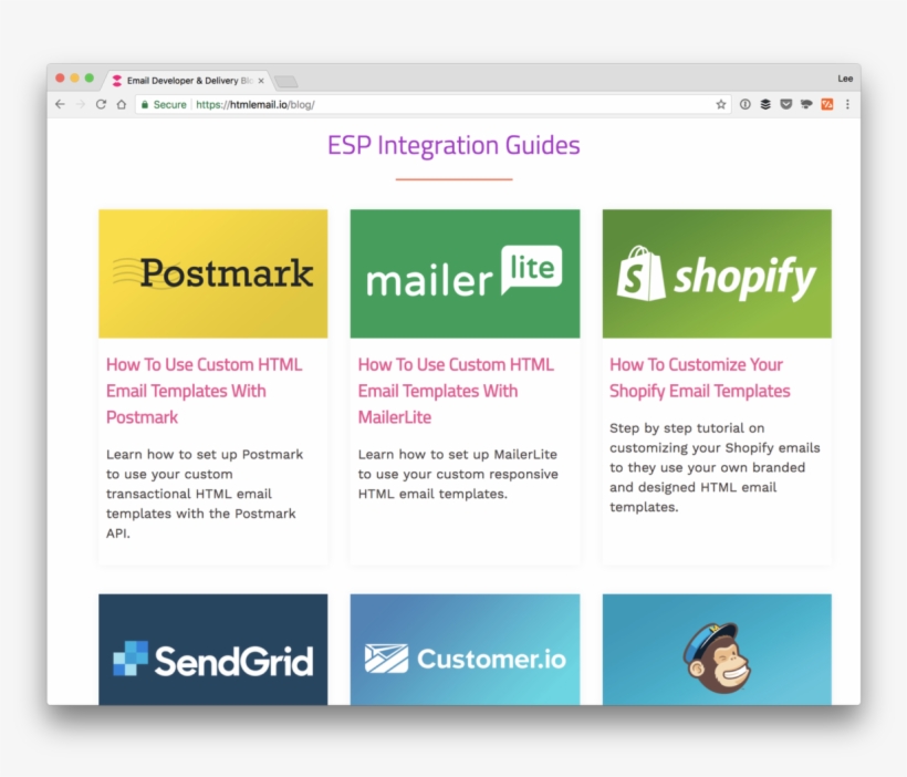Esp Integration Guides For Email Developers - Postmark, transparent png download
