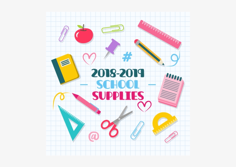 School Supplies - Teachers Day Freepik, transparent png download