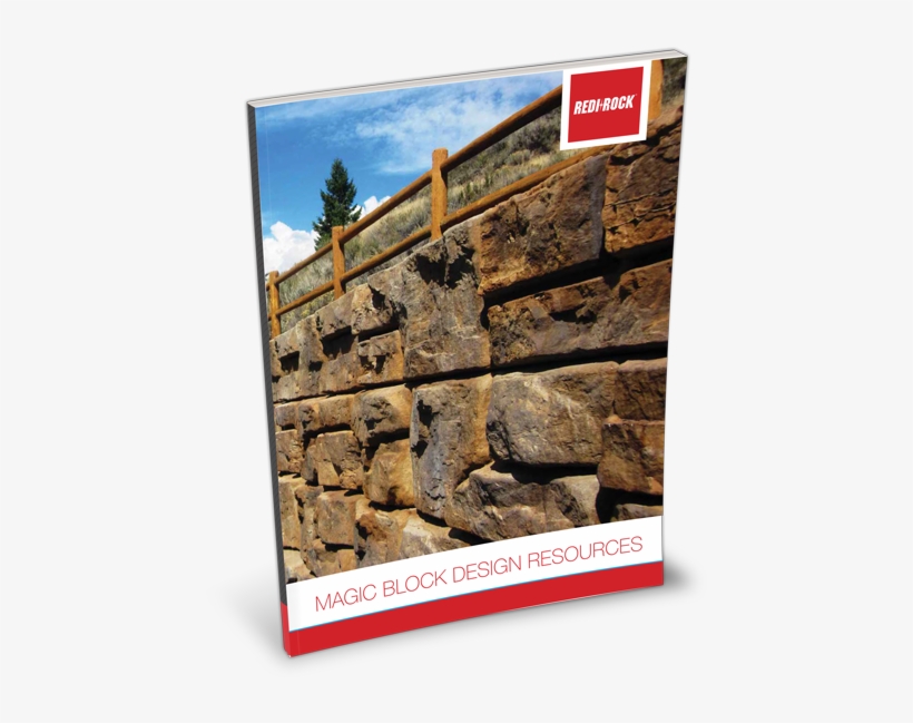 Hollow Core Blocks Allow For Rebar Reinforced Walls - Redi-rock Design Ressource Manual, transparent png download