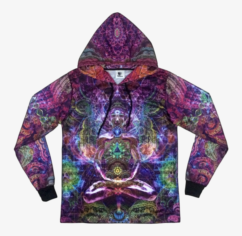 Hoodie Front - Celestial Aura Hoodie, transparent png download