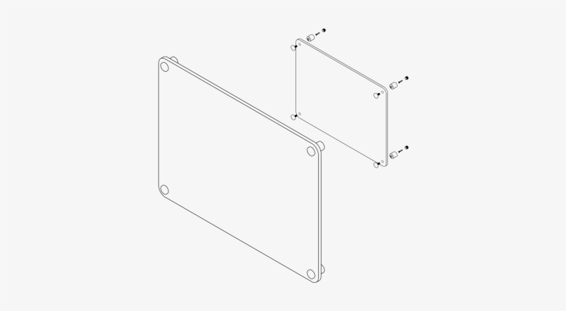 Wall Mounted Acrylic Signs - Mount Acrylic Print Wall, transparent png download