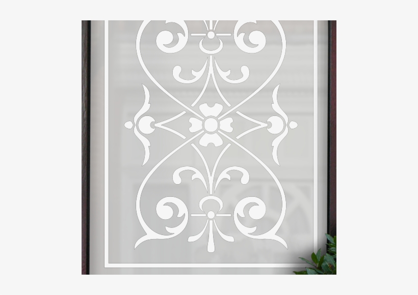 Victorian Frost Glass Window, transparent png download