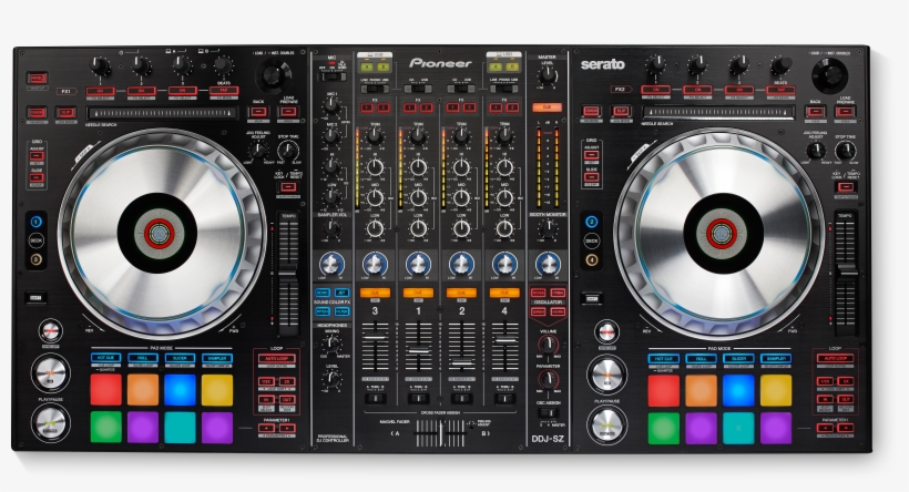 Ddj Sz Main Turntablism Pinterest Pioneer And - Pioneer Ddj-sz 4-channel Dj Controller, transparent png download