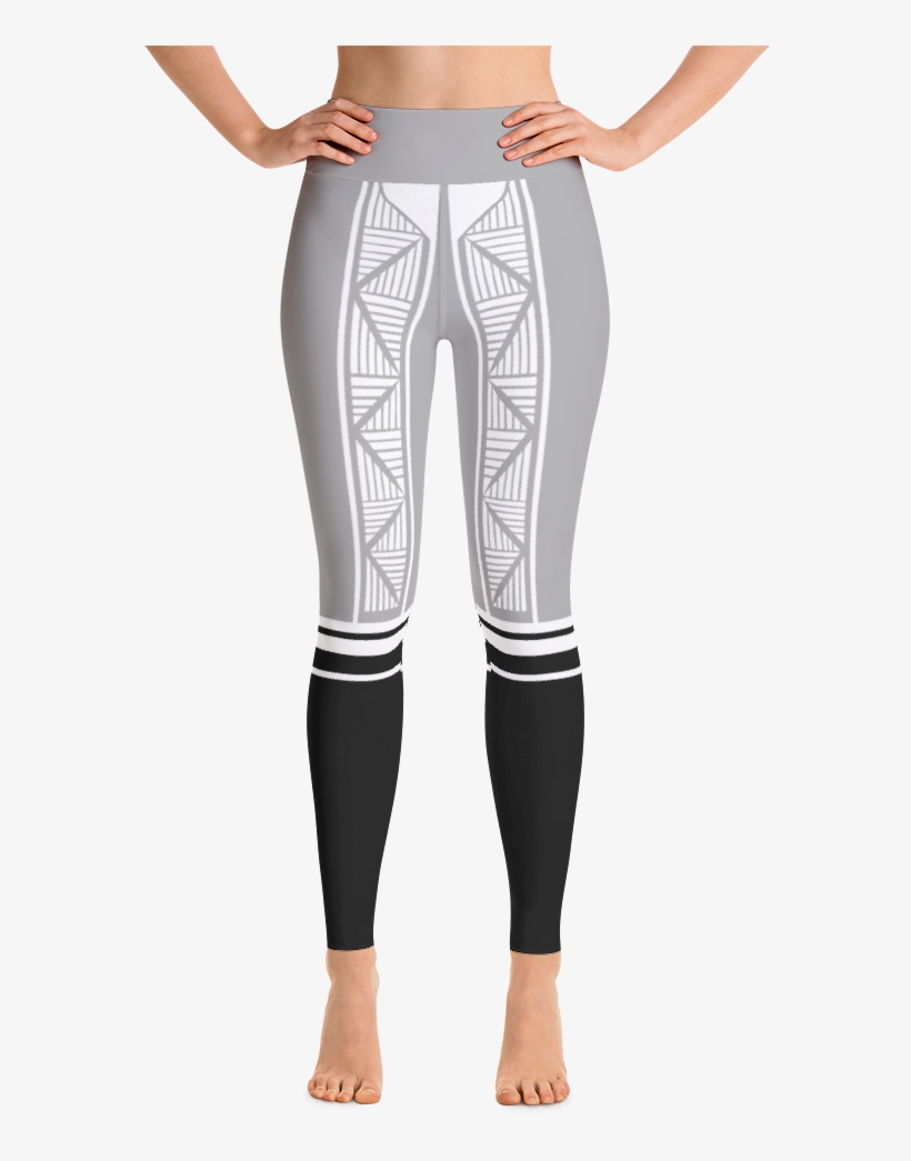 Image Of Yoga / Gym Legging - Leggings Leaves Green, transparent png download
