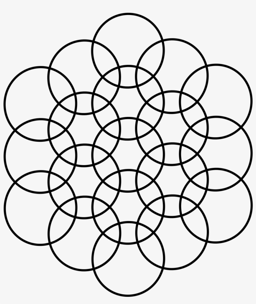Flower Of Life 0707 19 Circle - Wire Rope, transparent png download