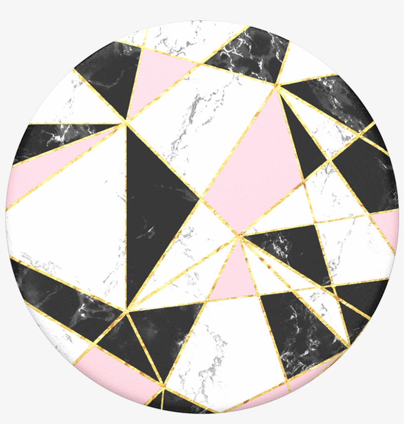 Shattered Marble - Pop Socket, transparent png download
