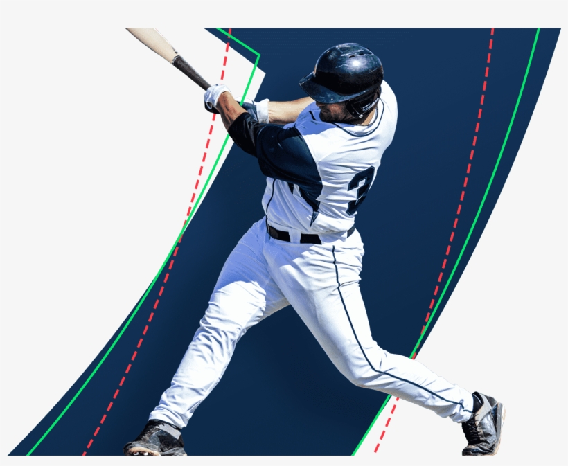 Fantasy Baseball Player Swinging A Bat - Transparent Mlb, transparent png download
