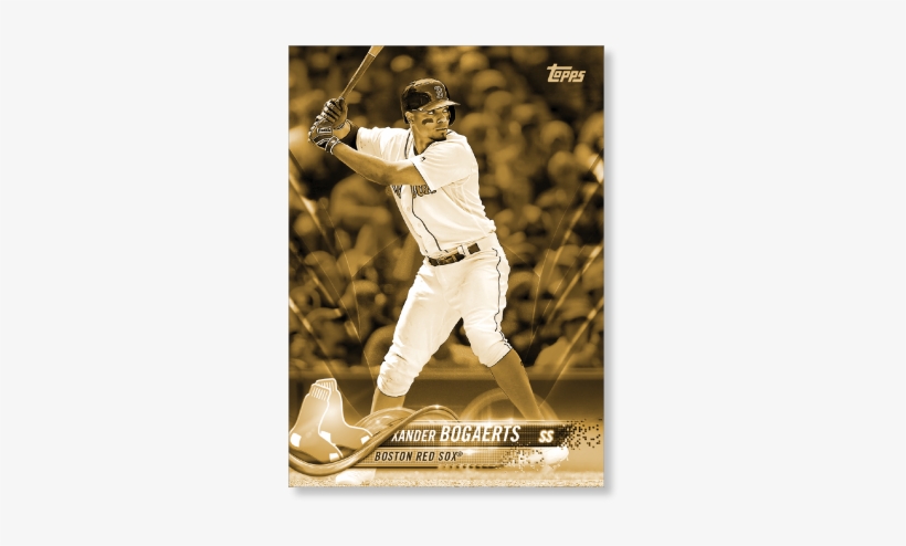 2018 Topps Baseball Series 2 Xander Bogaerts Base Poster - Baseball Player, transparent png download