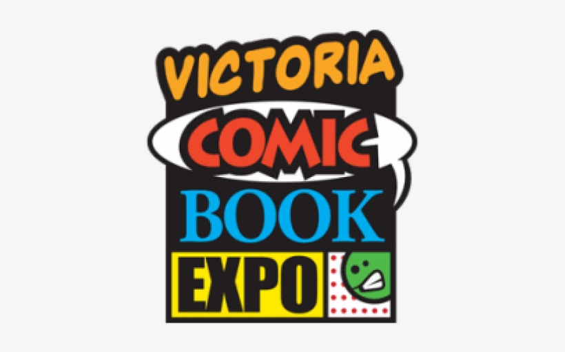 Cropped Cropped Vcbe Logo 1 - Victoria Comic Book Expo, transparent png download