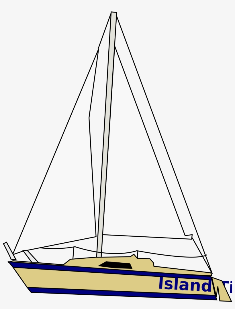 This Free Icons Png Design Of Island Time Sailboat, transparent png download