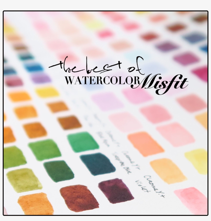 The Best Of Watercolor Misfit - Paper, transparent png download