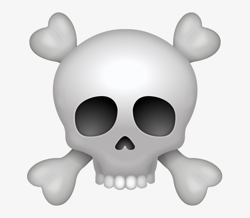 Pirate Emoji Png - Skull Emoji Png, transparent png download