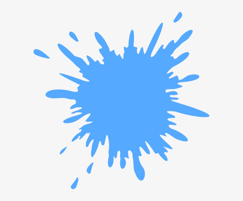 Drop Splash Panda Free Images Splashclipart - Splash Clipart Png, transparent png download