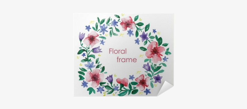 Blue Thickets Field Dandelion Meadow Watercolor Painting - Watercolor Painting, transparent png download