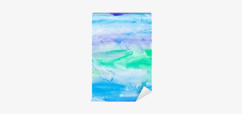 Color Strokes Watercolor Painting Art Wall Mural • - Painting, transparent png download
