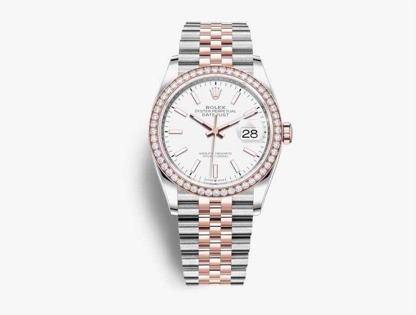 Rolex Datejust 36 Watch - Rolex 126281rbr, transparent png download