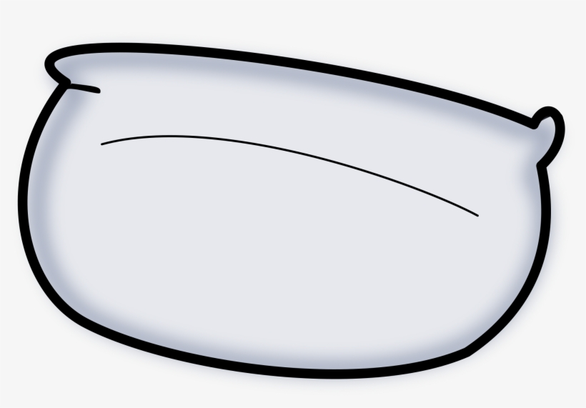 This Free Icons Png Design Of Grey Pillow, transparent png download