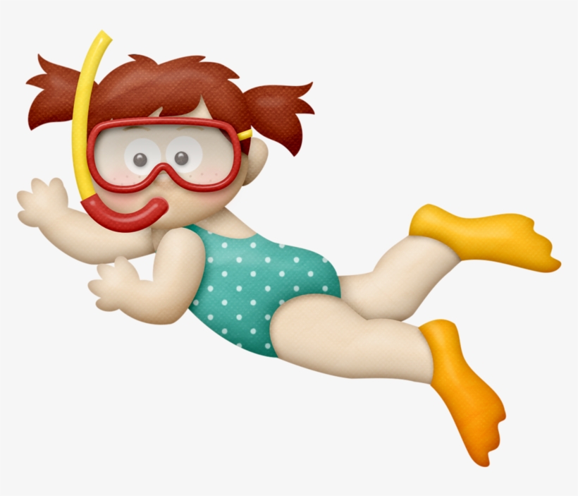 Lliella Bk-underwater Girl4b - Mergulhador Png, transparent png download
